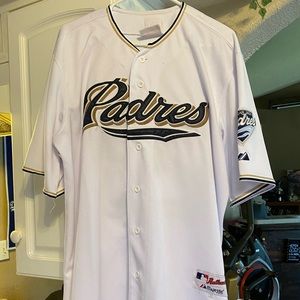 San Diego Padres Home White Jersey XL